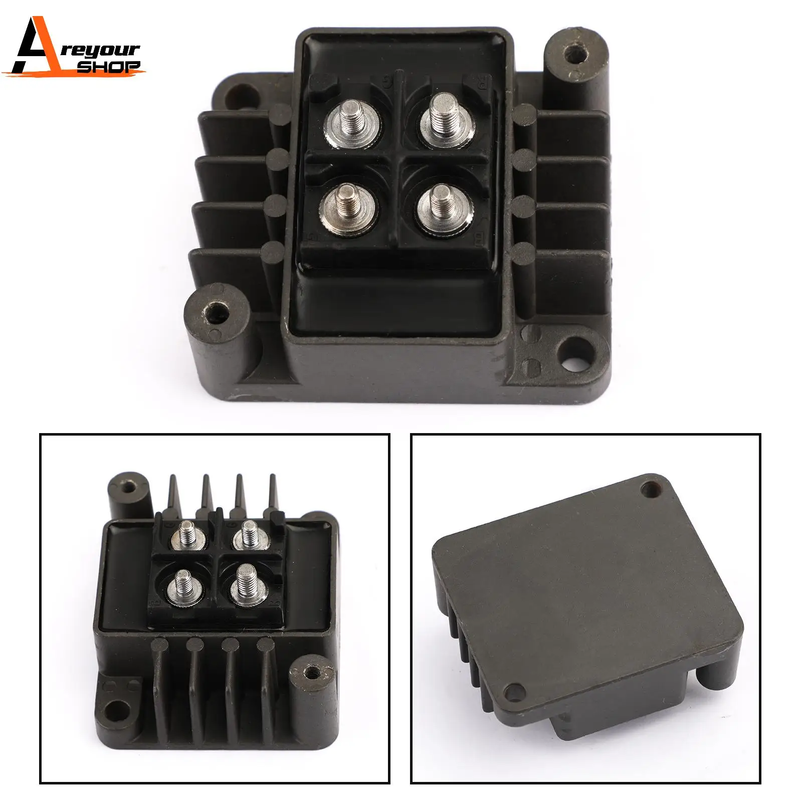 Areyourshop for Yamaha 75-225 Hp 2 Stroke - 365-1940 688-81960-60-00 Voltage Regulator Rectifier Outboard Engines