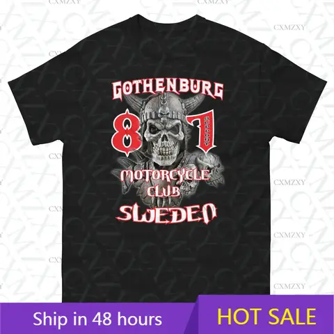 Hells Angel Gothenburg Warrior Support81 Black t-shirt