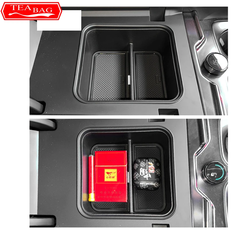 For BYD Leopard 5 2024 2023 Car Styling Center Console Organizer Storage Interior Armrest Storage Box Auto Modified Accessories