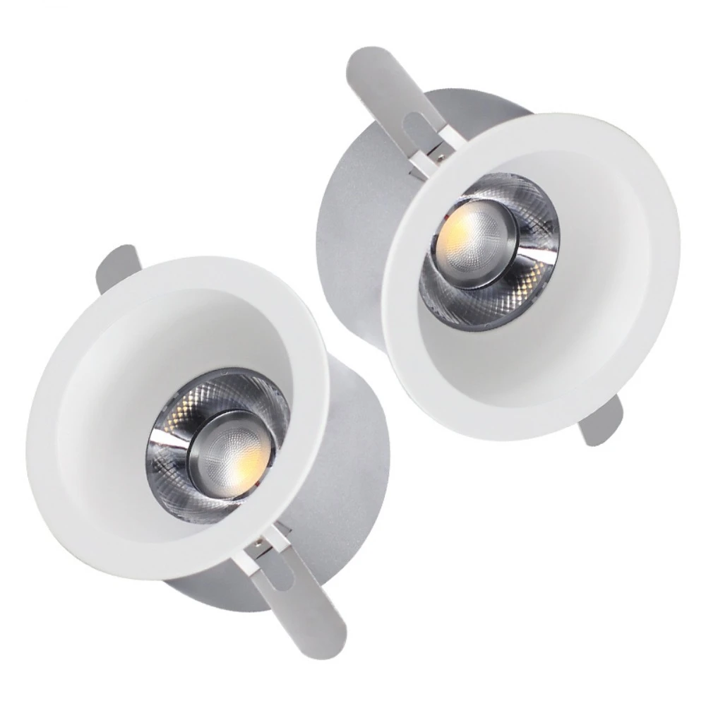 Embedded Light Cob Deep Anti-glare Downlight Intelligent Spot Light Living Room Lighting Ceiling Hole Light Ceiling  Light