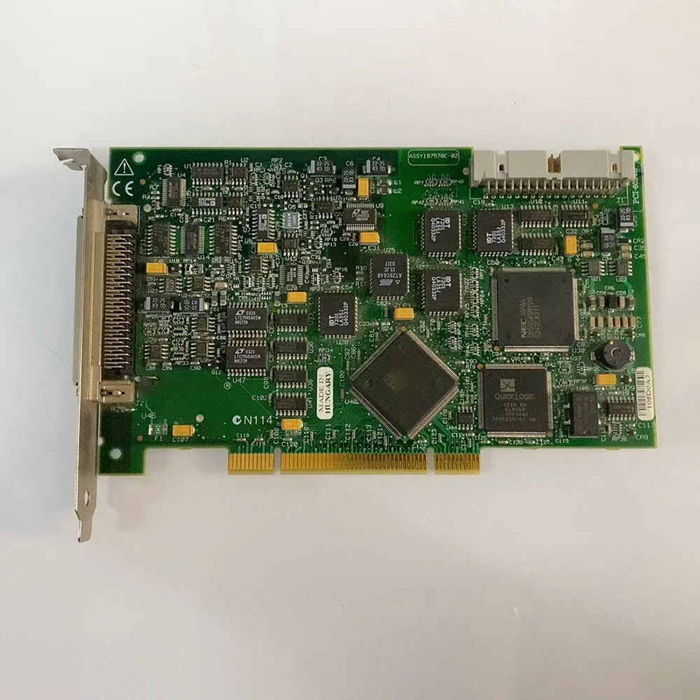 For N I 187570C-02 2004 version 200kS/s, 12-bit 16-channel analog input multi-function data acquisition card PCI-6024E