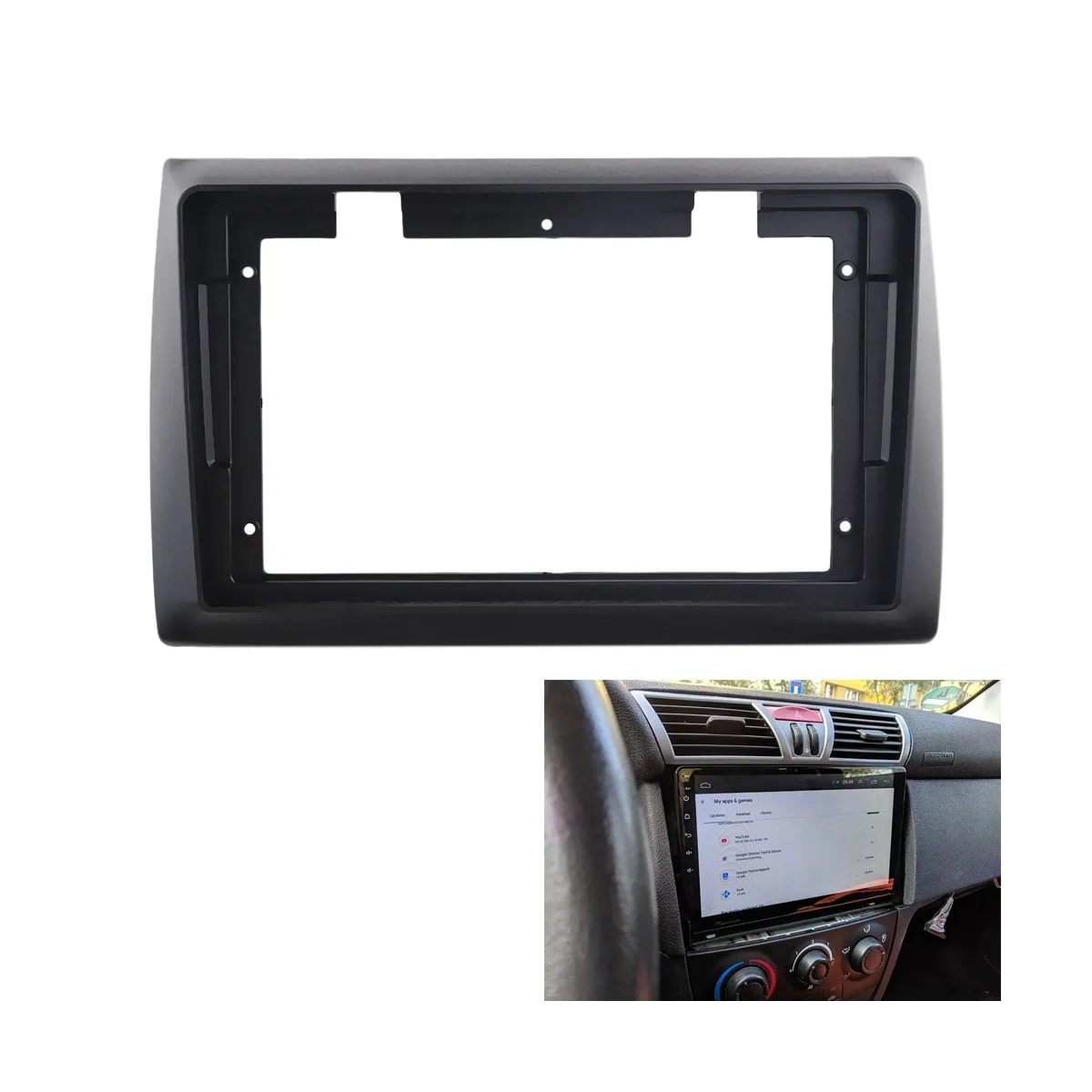 2Din Car Radio Fascia for FIAT Stilo 2001-2010 DVD Stereo Frame Plate