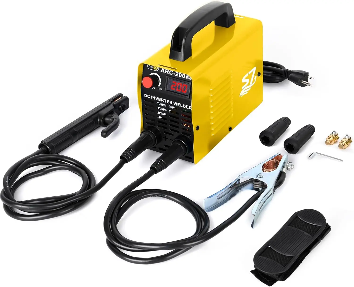 

110V 200Amp Welding Machine with LCD Display, Beginner-Friendly for DIY and Professional Use