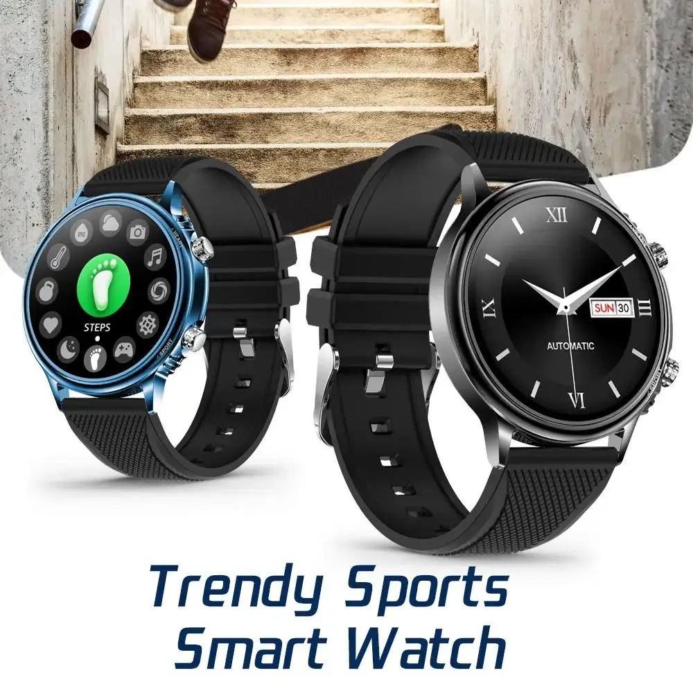 

Smart Watch For Men Multi Sports Modes Call Message Smart Reminder Heart Rate Blood Pressure Monitor Smartwatch For Android IOS