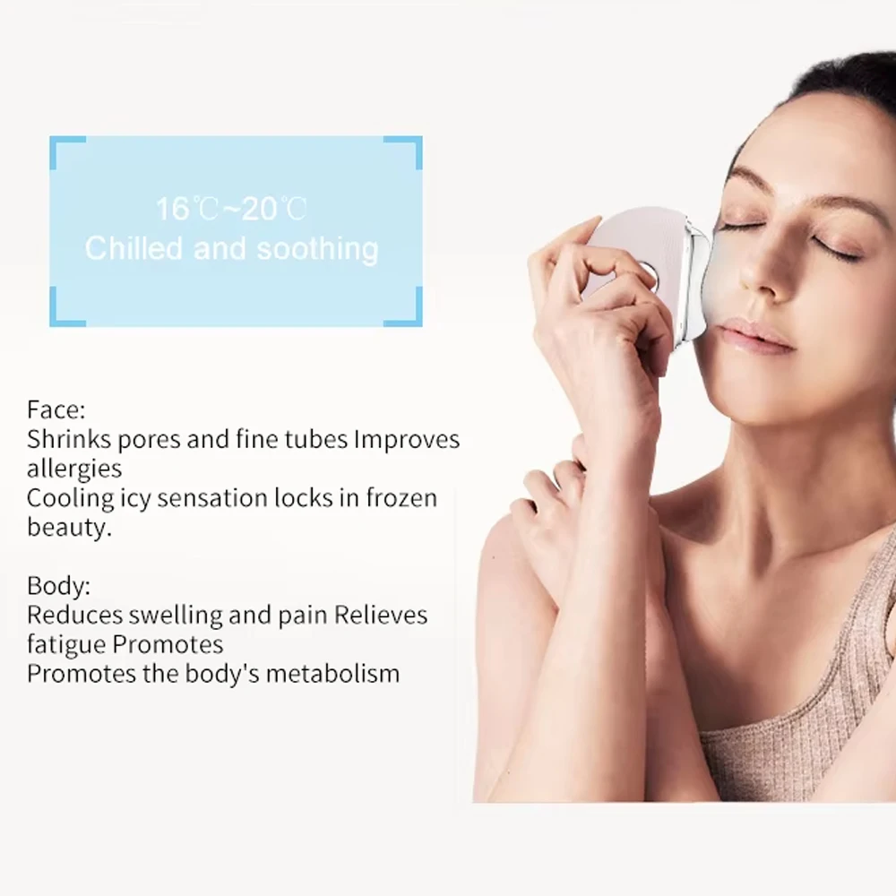 Masseur électrique Guasha EMS, dispositifs de Lifting du visage, Anti-âge, élimine l'œdème, raffermissement de la peau, raclage thermique, soins de beauté