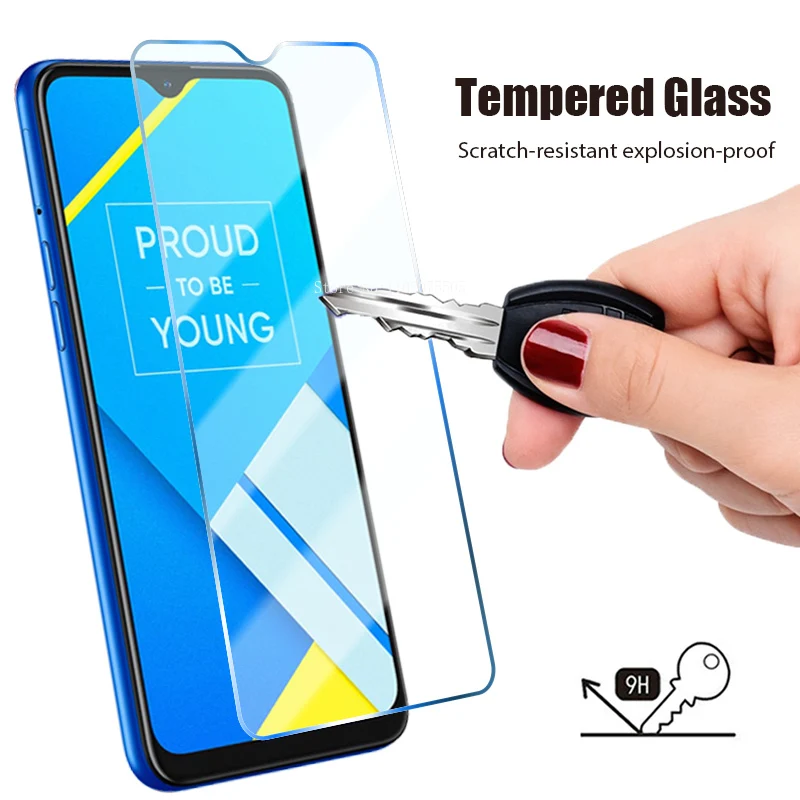 3PCS Screen Protectors Safety Cover Film for Realme 9 8 7 C11 C21 8i X2 Pro plus 5G Tempered Glass for Realme GT Neo 2 3 5G