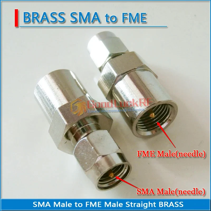

FME Male to SMA Male FME Female to SMA Female Straight RPSMA Male RF Connector Adapter Socket Nickel Plated Copper