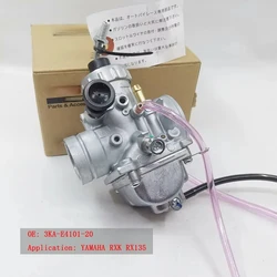 Mororcycal Carburateur 3KA-E4101-20 FOR YAMAHA RXK RX135 RX KING CONCORDE 135 CARBURETOR MIKUNI 3KA E4101 20 Carburador