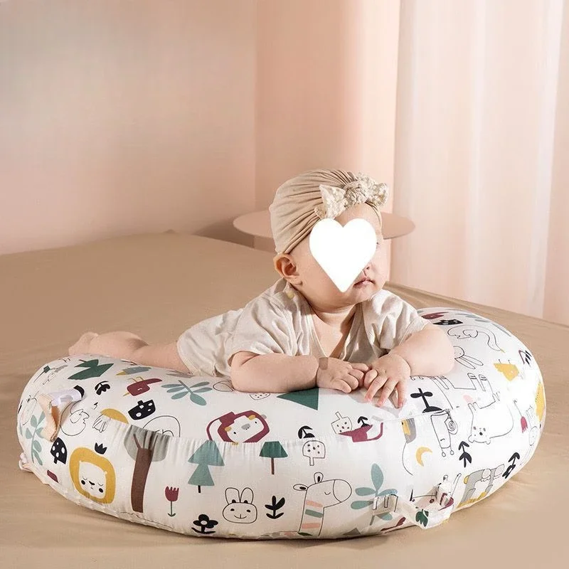 Versatile Baby Pillow for Feeding and Sleeping with Adjustable Angle and Size Innovative Breastfeeding Accessory with Detachable