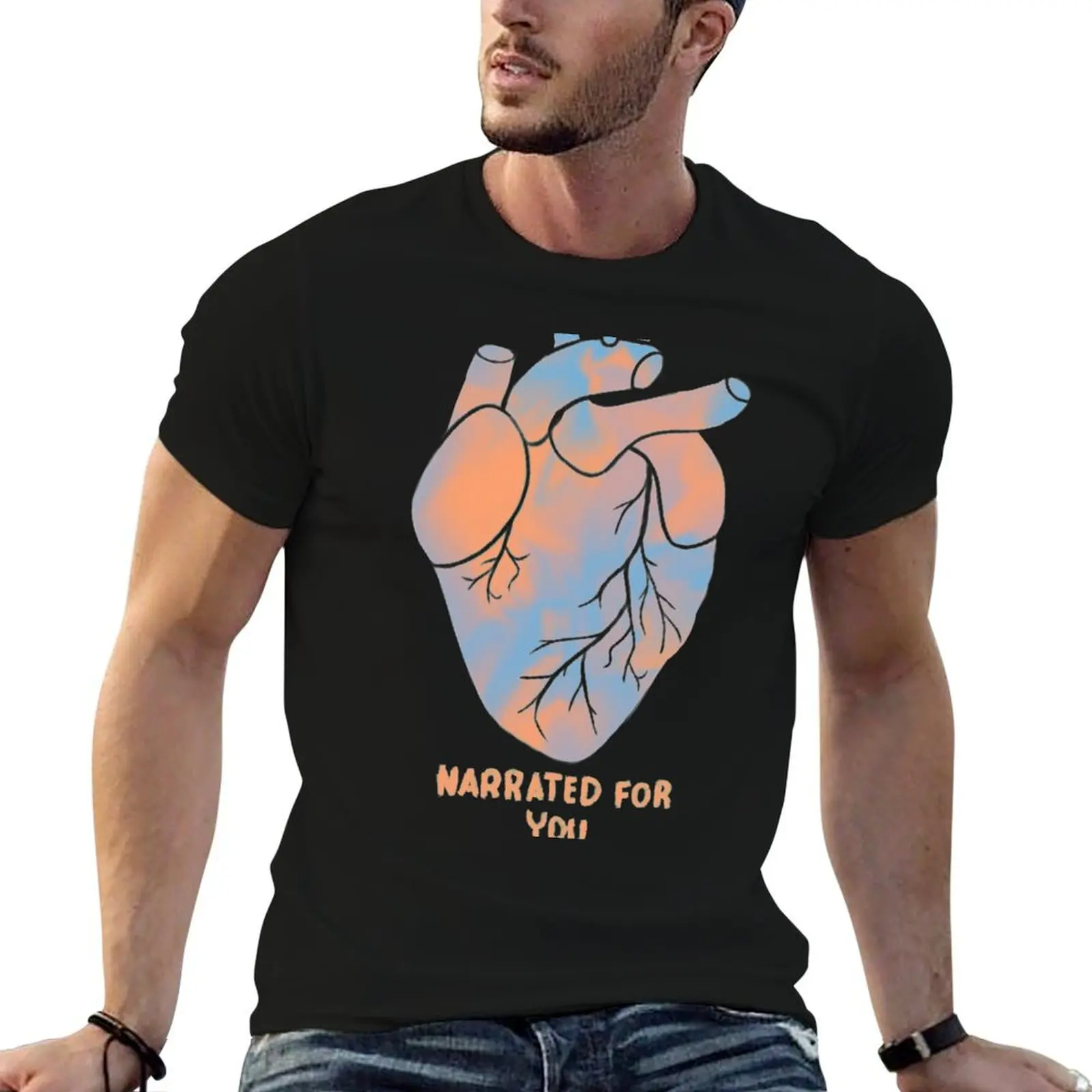 

Alec Benjamin Heart T-Shirt printed t shirts for man t shirts for man cotton T-Shirt