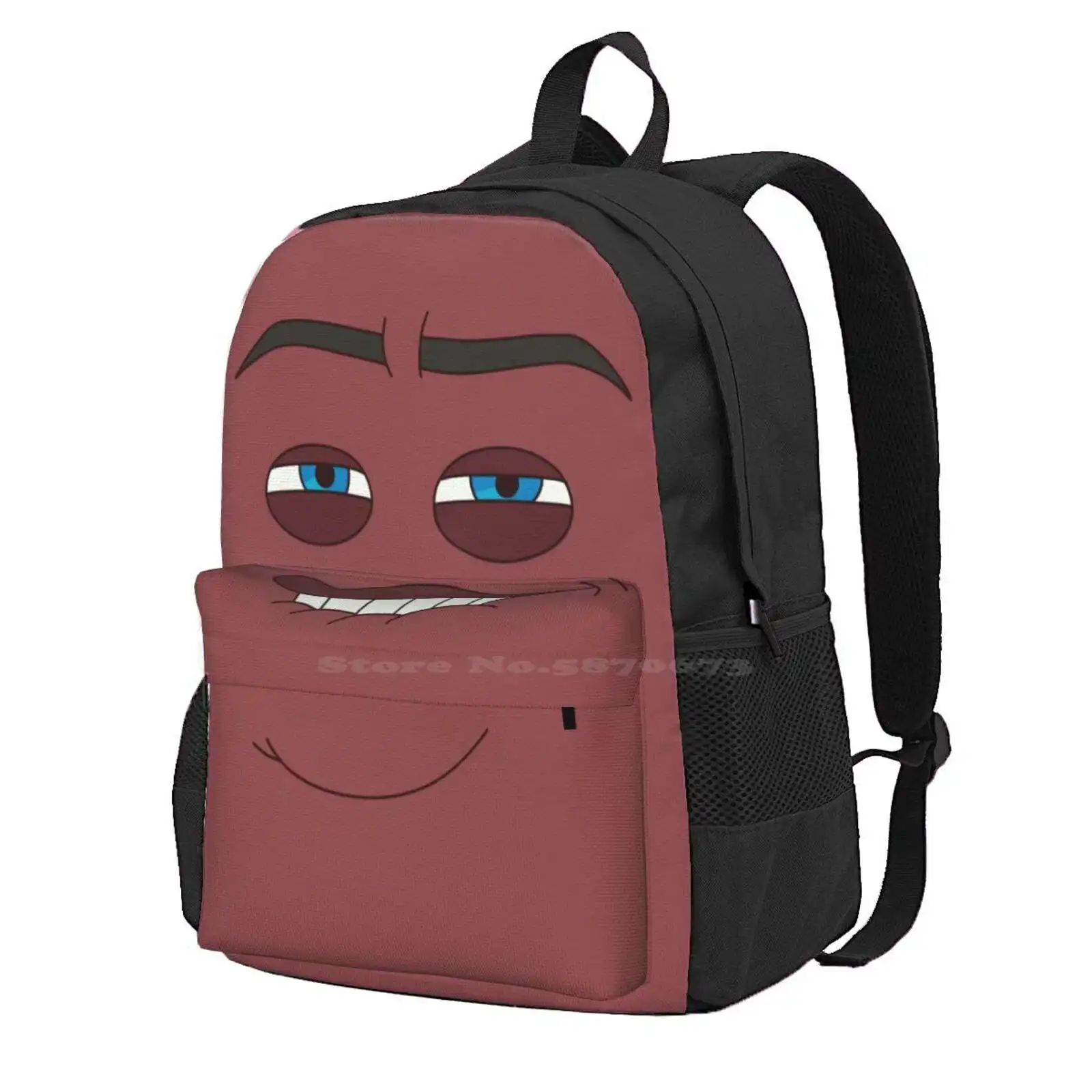 The Sensual Cushion Hot Sale Schoolbag Backpack Fashion Bags Serie Big Mouth Sexy Sensual Gay Brad Funny Humor Bisexual Geek