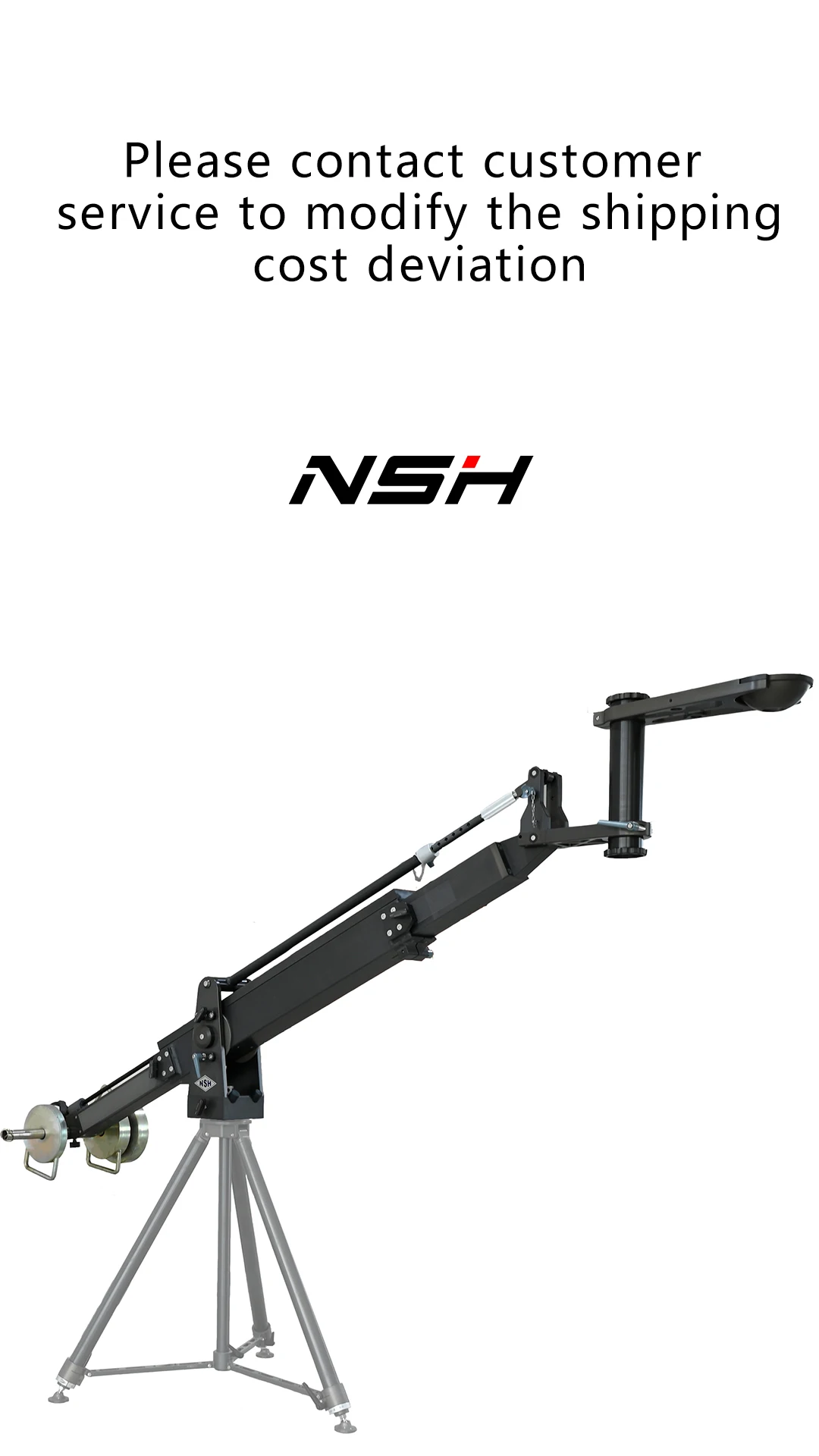 

NSH Camera jib Cantilever Telescopic Camera crane Cinematic Rocker Arm Accessories