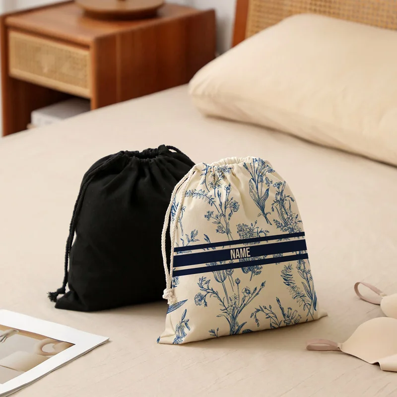 اسم مخصص باقة النص نمط المرأة حقيبة تسوق هدية صديقة للبيئة شخصية مخصص طباعة حقائب الهدايا #4