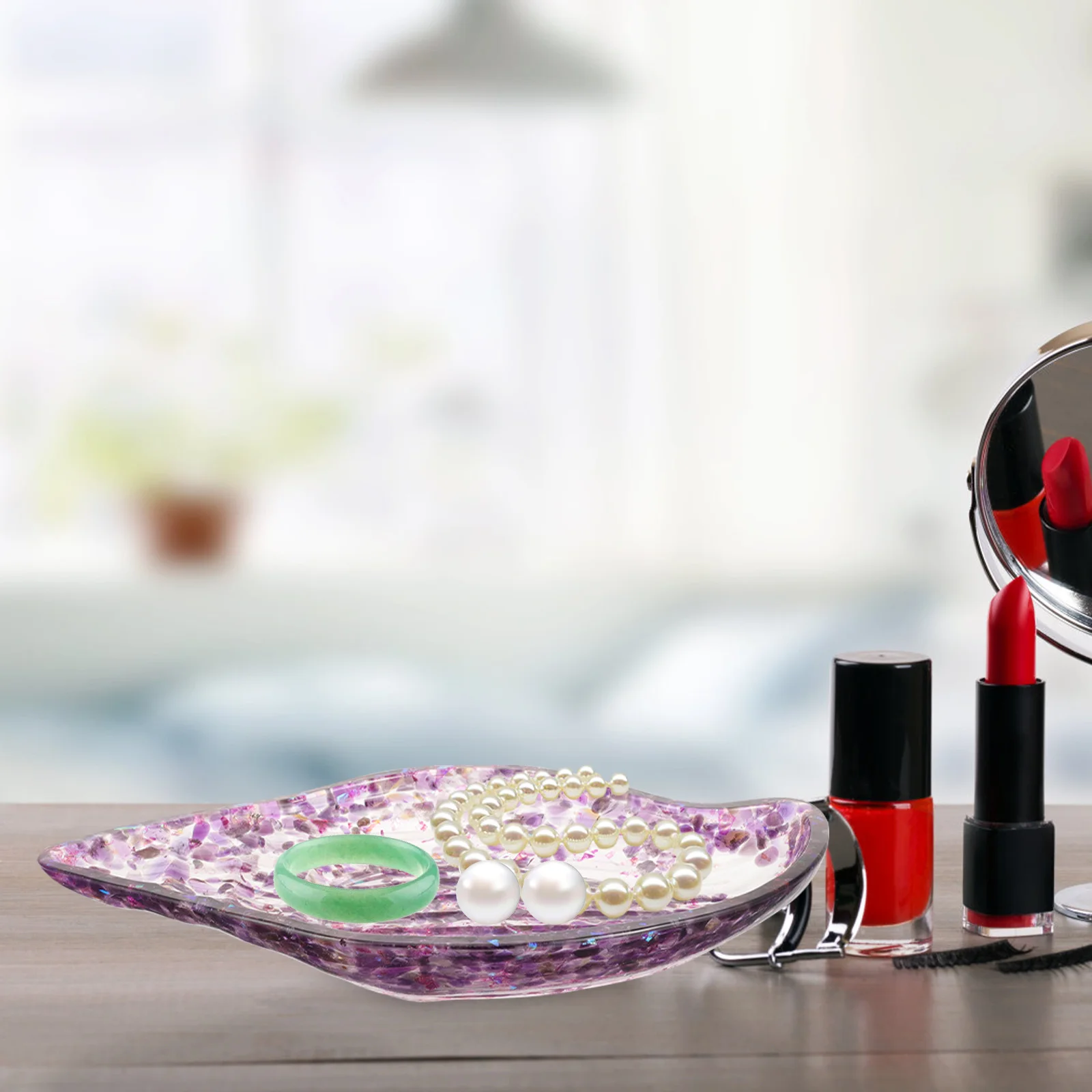 

Хрустальный поднос для ювелирных изделий, держатель для посуды, дисплей, тарелка, органайзер для хранения безделушек, домашний декор, подарок на день рождения, свадьбу, поднос для ювелирных изделий