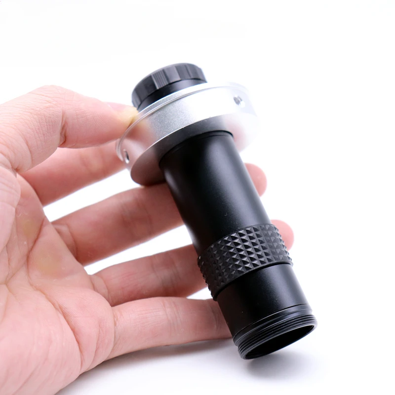 Continuous zoom mini optical zoom microscope lens ML15 portable 100x industrial lens