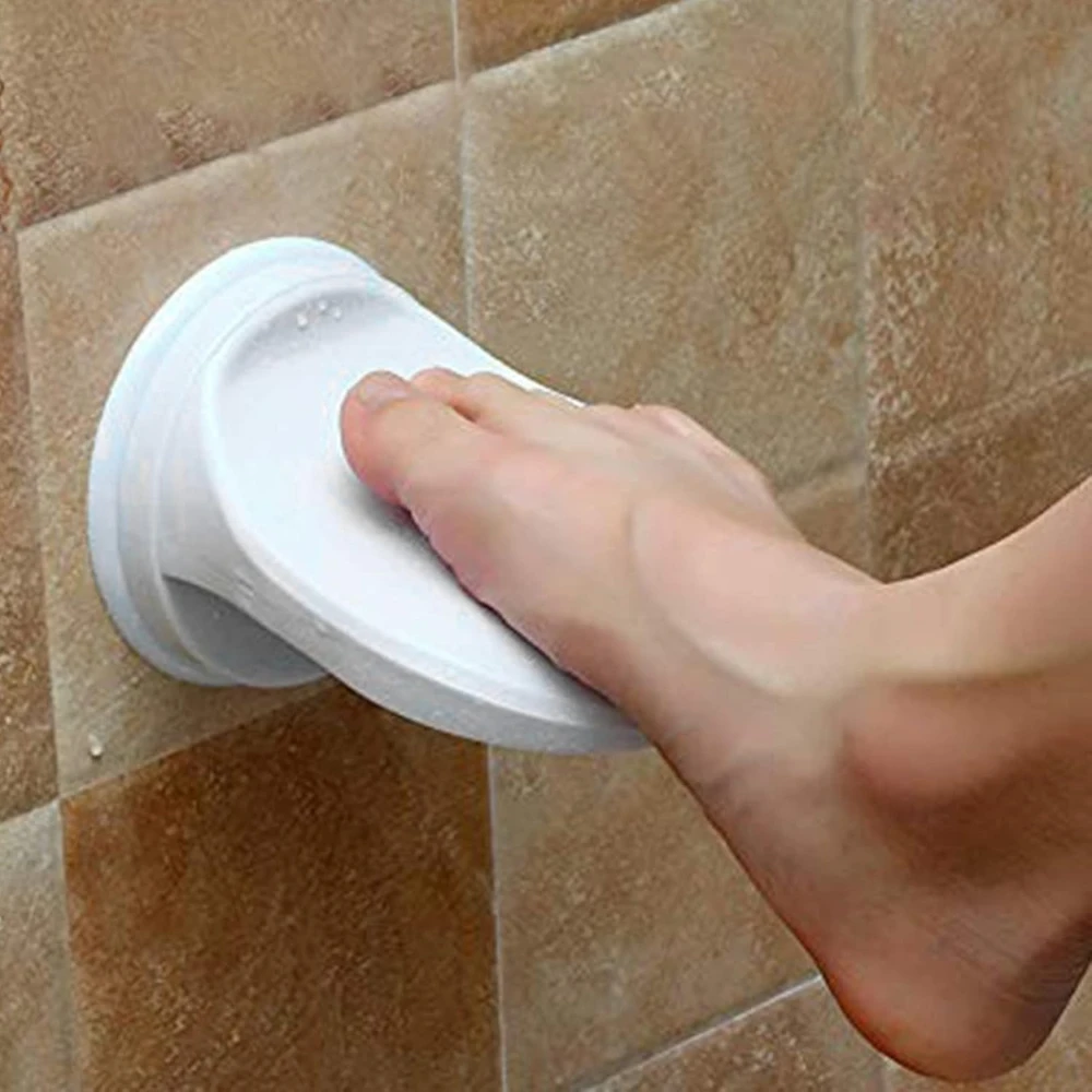 Ножная педаль на присоске для ванной комнаты, поддержка ног для душа, подставка для ног для душа - педаль на присоске для ванной комнаты для бритья ног