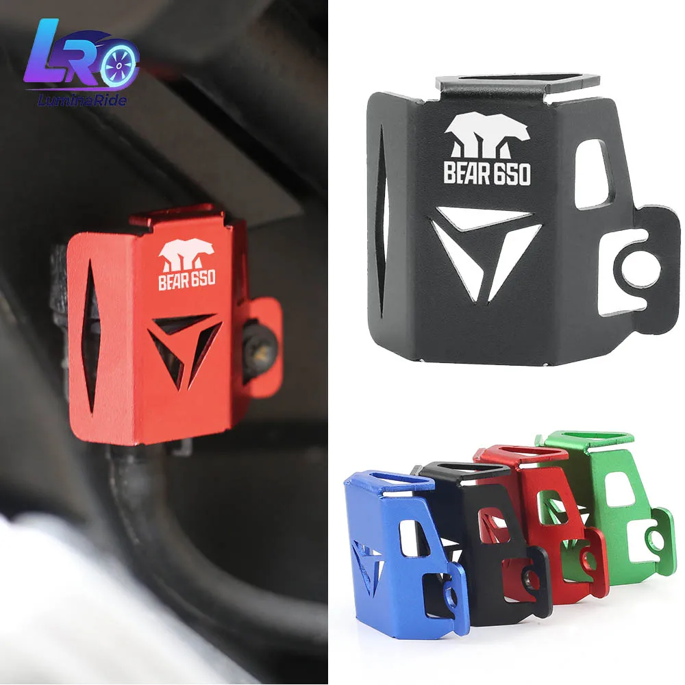 Para Royal Enfield Bear 650 Bear650 2025 2026 Accesorios para Moto, Cubierta Protectora para la Tapa del Depósito de Aceite, Cubierta Protectora para el Depósito de Líquido de Frenos Trasero