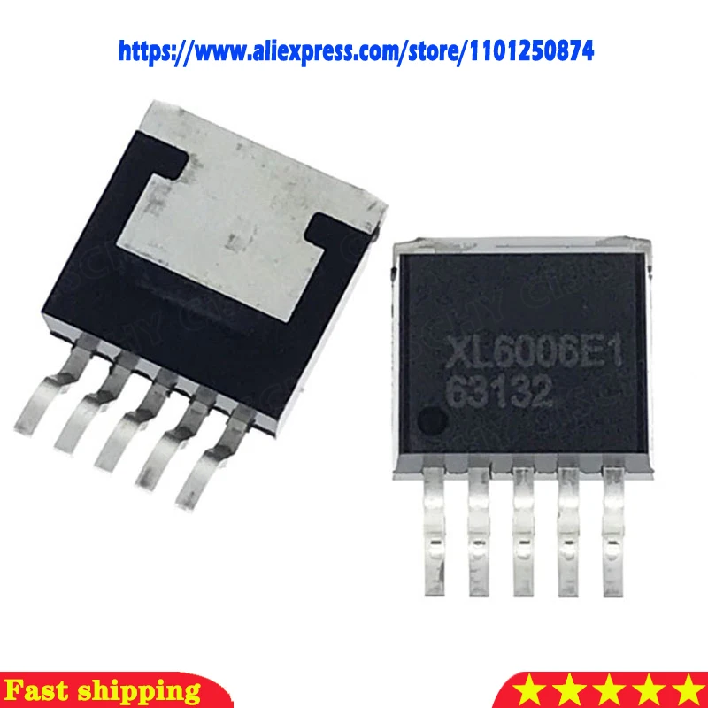 5pcs XL6006 XL6006E1 XL6006SE1  TO263-5 In Stock