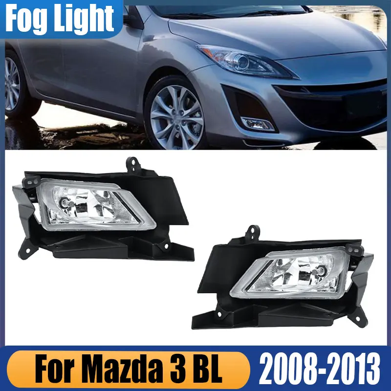 

Для Mazda 3 BL 2008 2009 2010 2011 2012 2013 авто передний бампер противотуманная фара сигнальная лампа автомобиля в сборе BFF4-51-680 BFF4-51-690