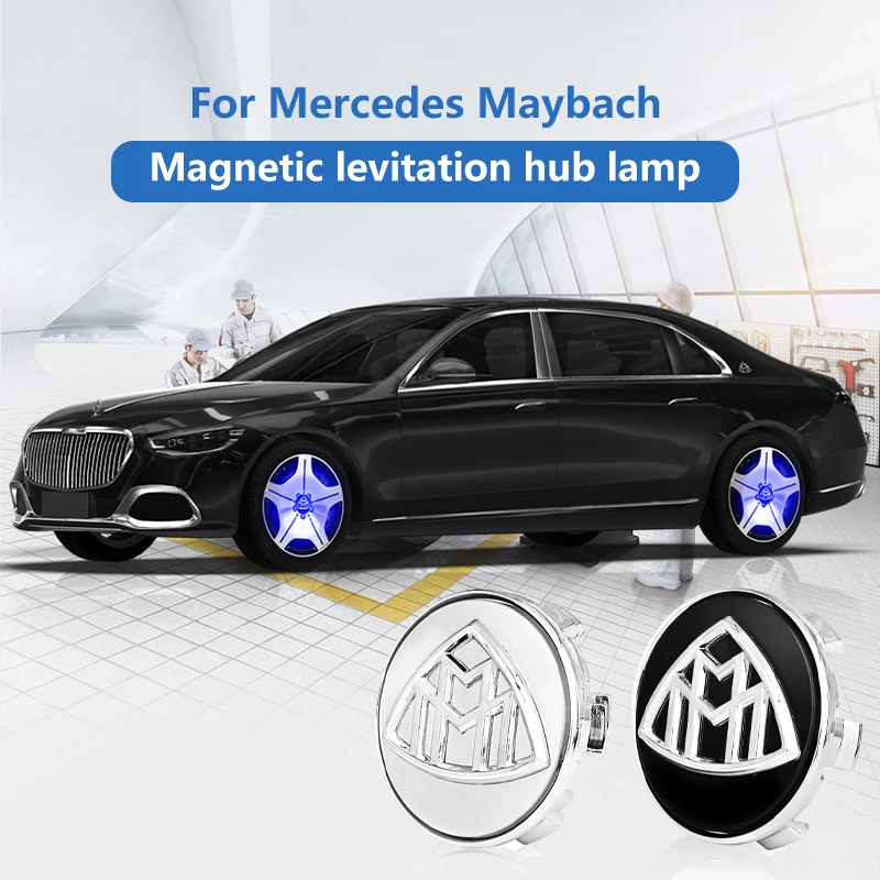 

Свет ступицы, колпаки для колес автомобиля, центральная крышка, колпачок освещения, плавающая подсветка, светодиодный для Mercedes Maybach S Class S450 S480 GLS48