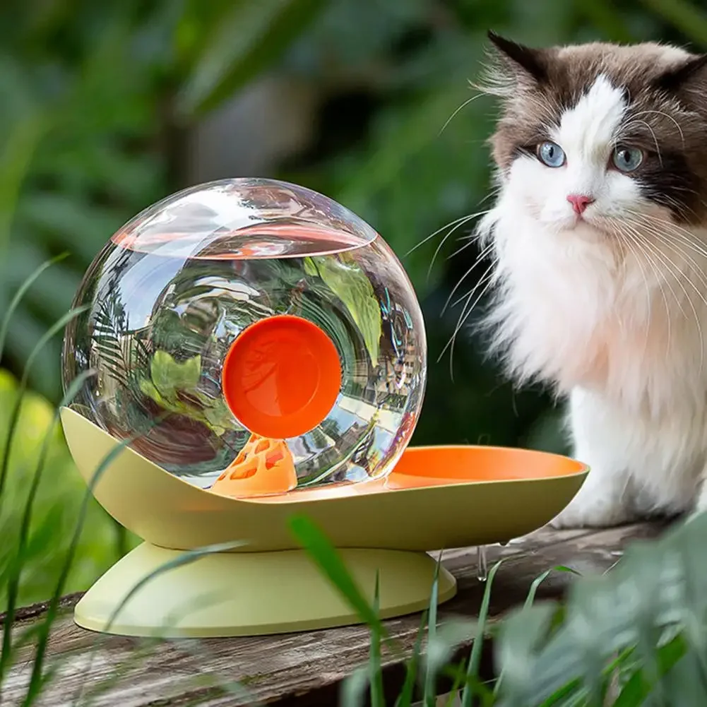 Snail Shaped Bubble Fountain Pet Water Cup Automatic Pet Water Dispenser for Cats Dogs Large Capacity Cat Water Bowl Pet Supplie