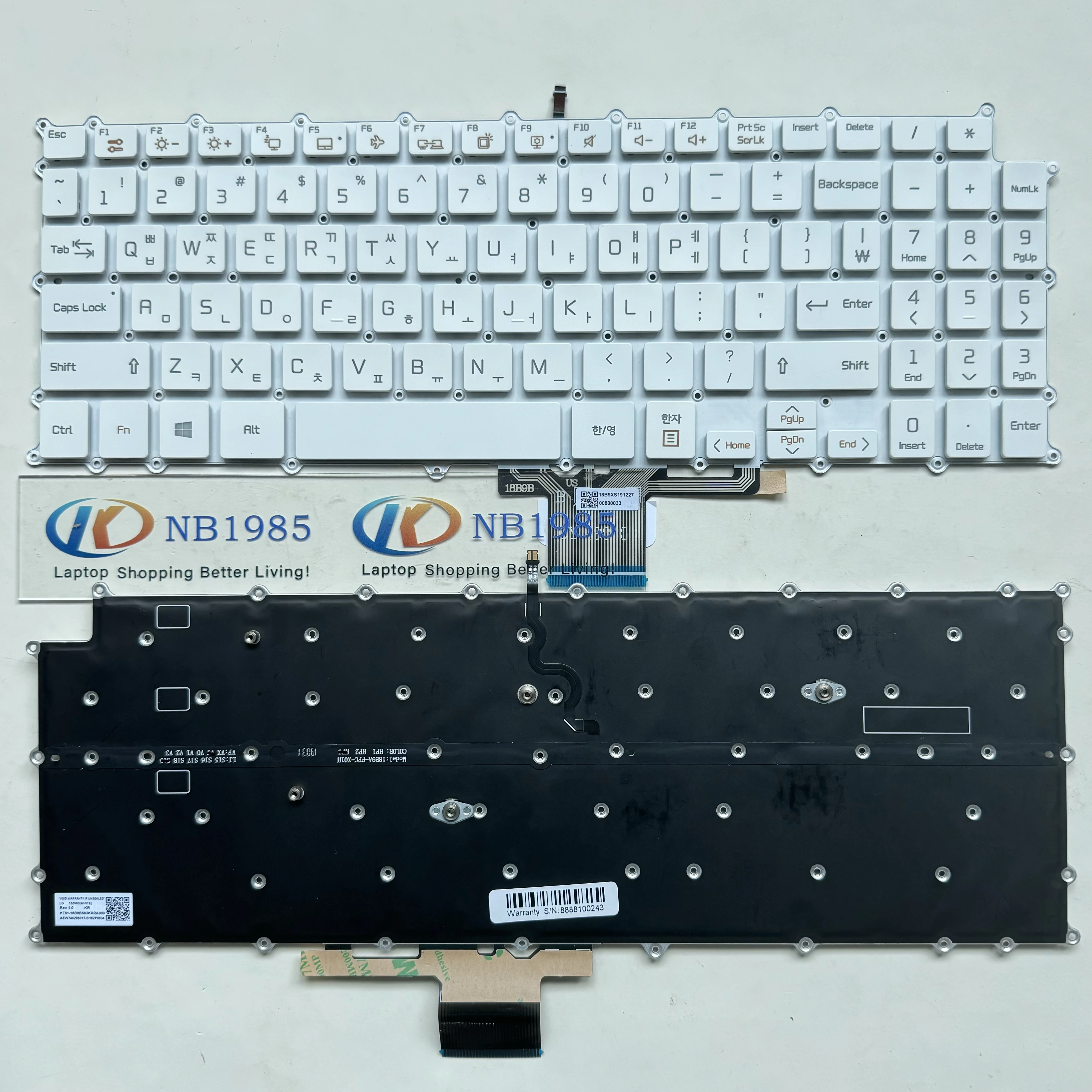 Imagem -02 - Xin-teclado Retroiluminado Coreia do Portátil lg 15z980 15z990 15z980-g 15z980-h 15z980-m 15z980t 15zd980 15zd980-g 15zd980-h Sn3870