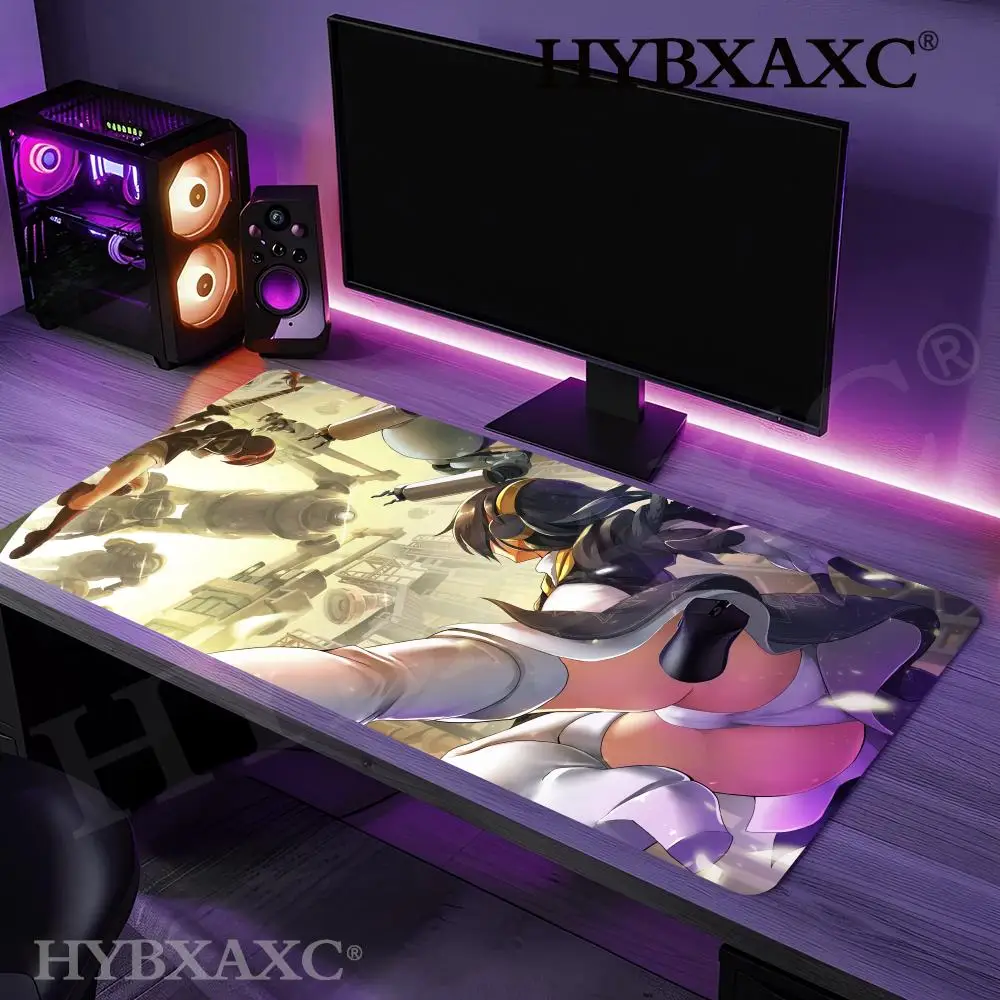 

HYBXAXC Kemono Friends Large XXL Gaming Laptop Computer Desk Mat Mouse Pad Mouse Mat Notbook Mousepad Gamer