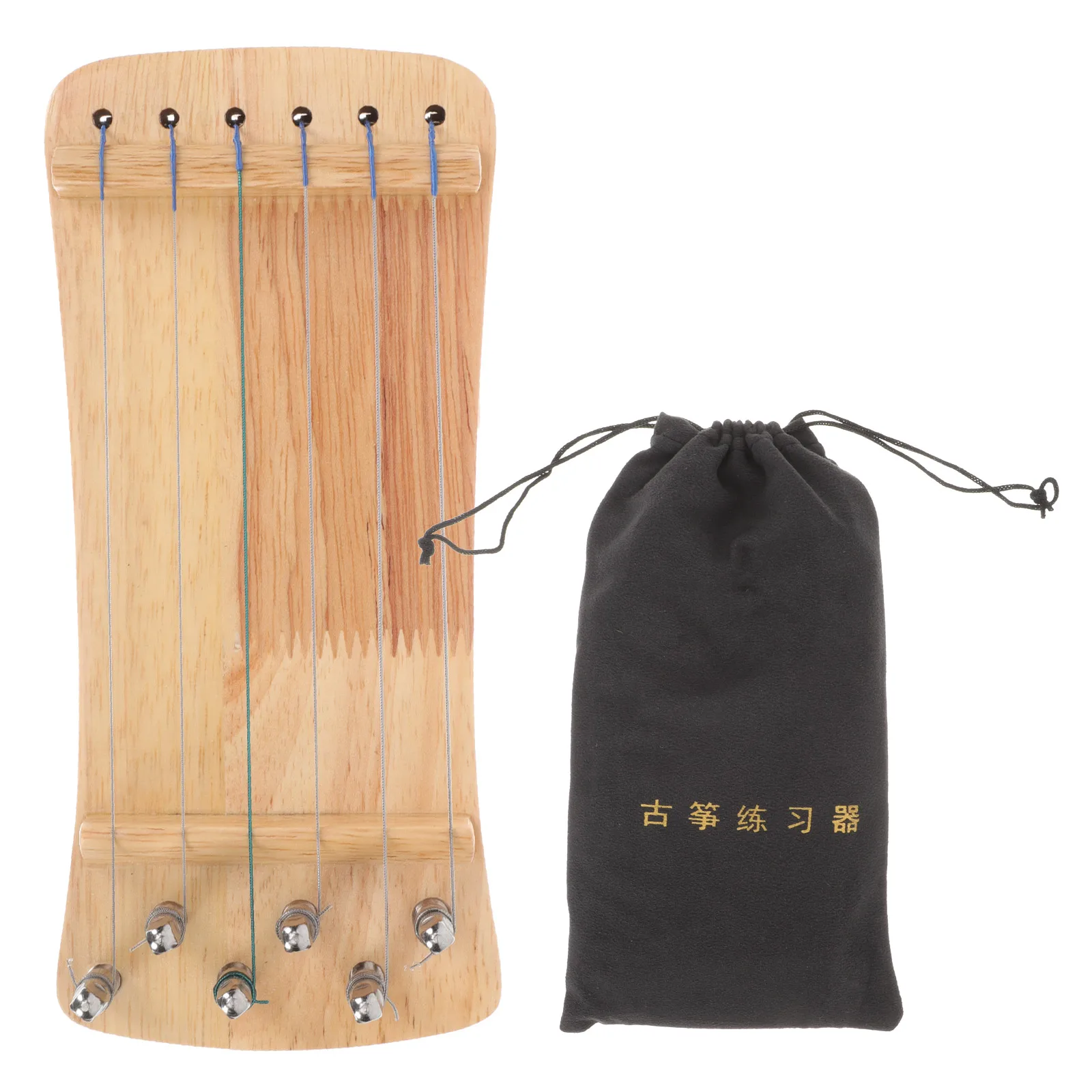 

Guzheng Finger Trainer Wooden Practice Tool Lightweight Durable Strings Exercise Muscles Memory Flexible Fingering Musical