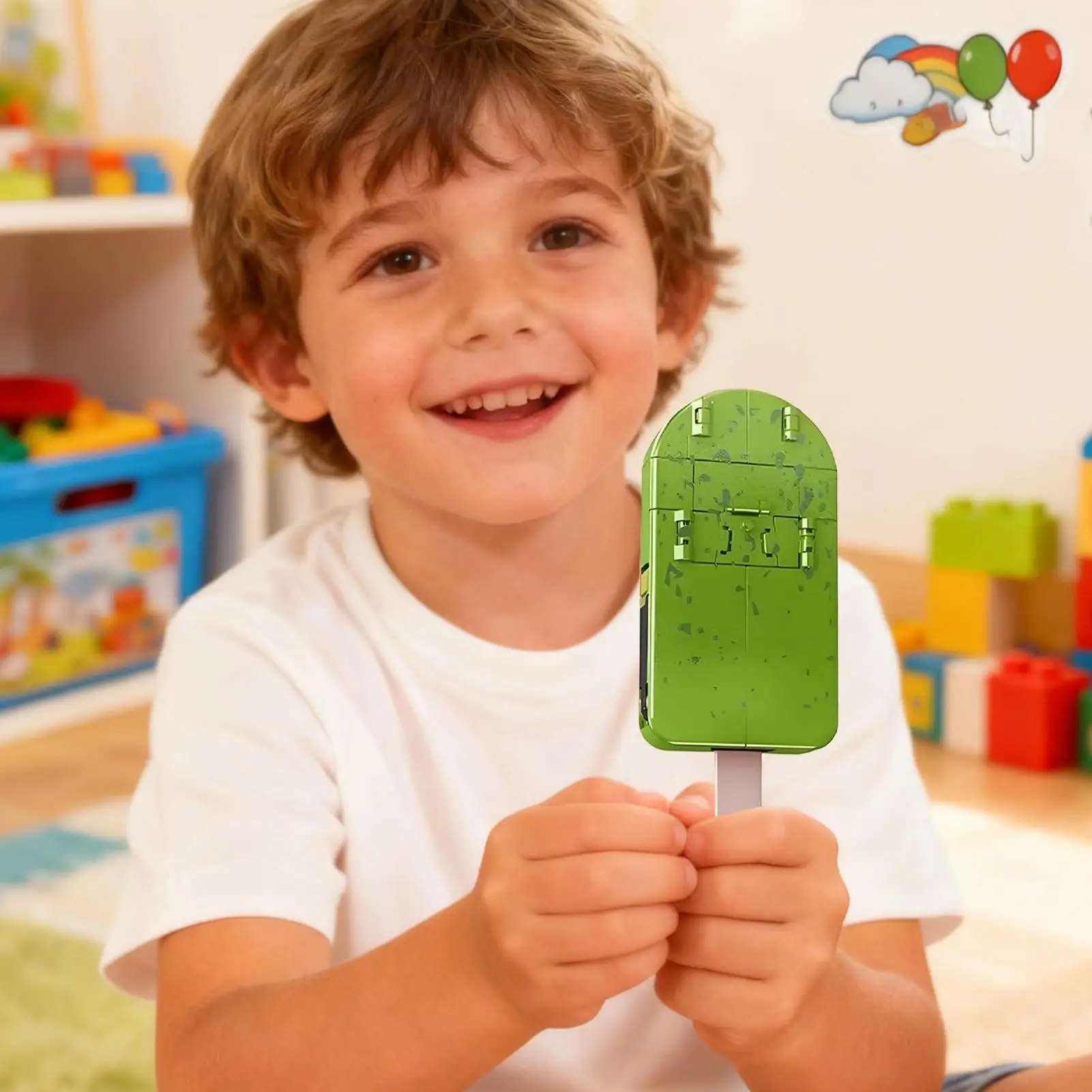 Transforming Toys For Kids Ice Cream Figure Transformation Robot Toys For Kids Boys Girls Collectors Indoor Play Outdoor Fun