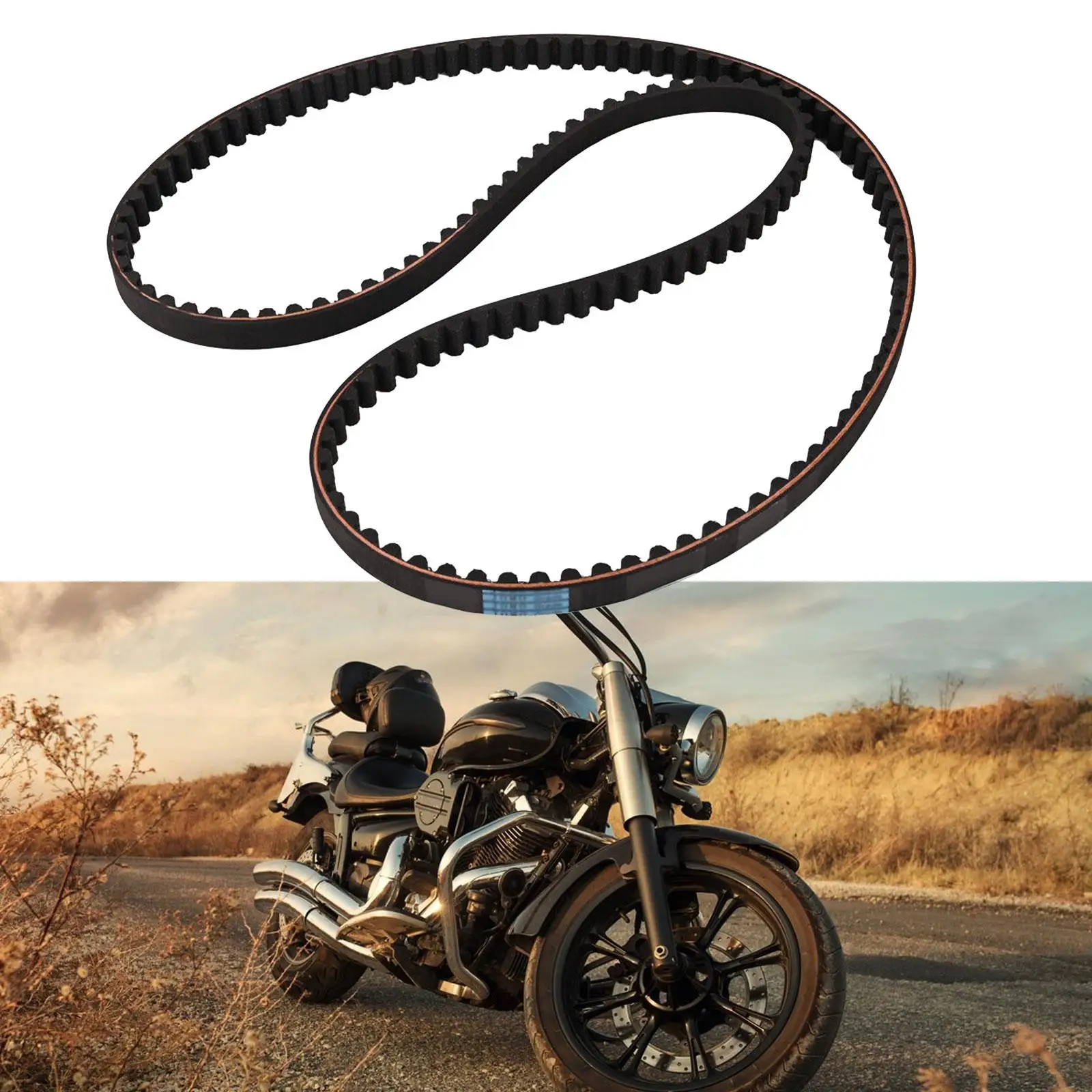 Scooter Drive Belt Durable G0500.01A7 for Buell Blast Easy to Mount