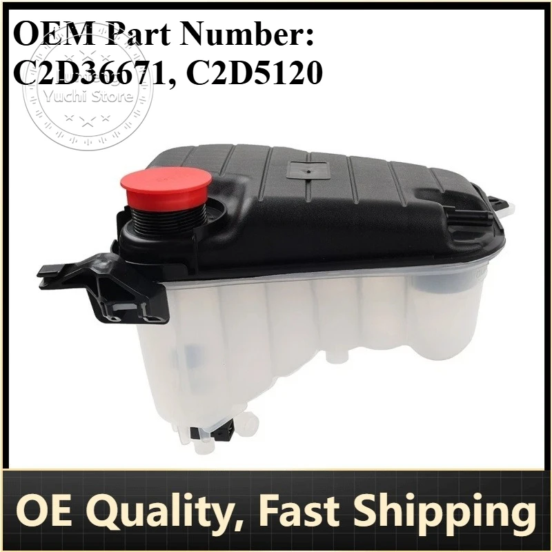 

P/N: C2D36671, C2D5120, AW938A080AD, AW938A080AE - Coolant Tank for Jaguar XJ (X351) 3.0, 5.0 (2009-2019)