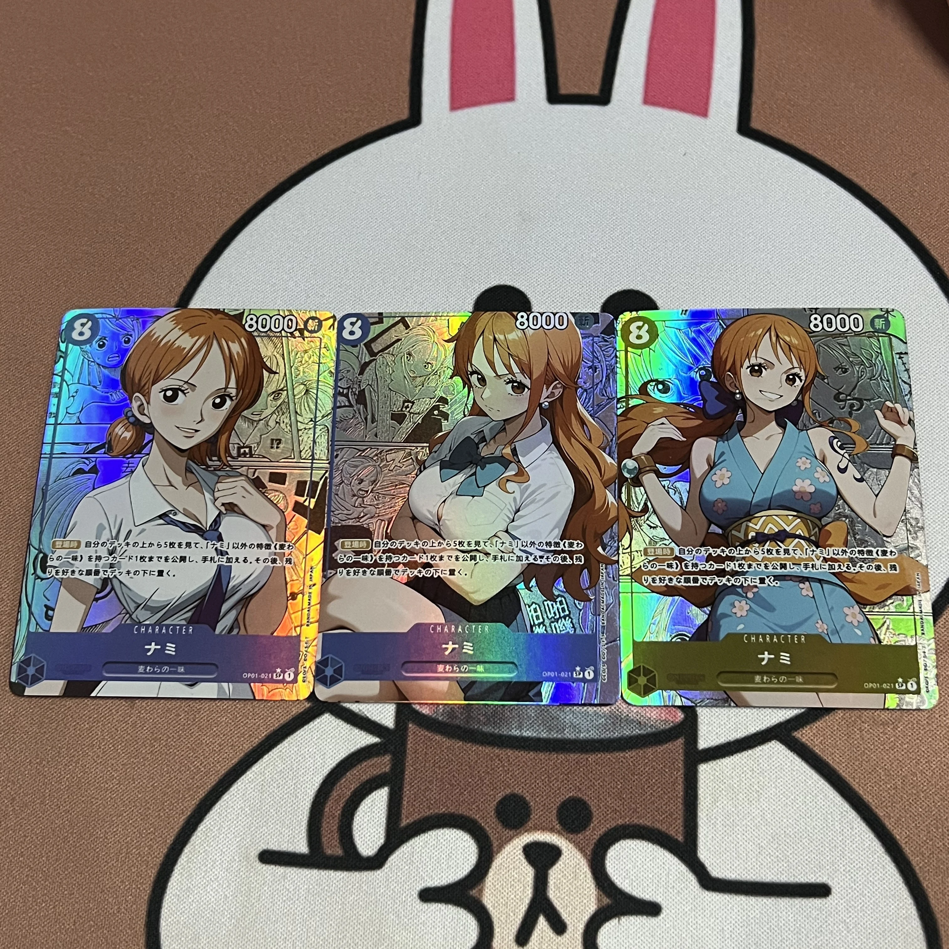 Nami une pièce ACG bricolage Relief Boa · Hancock Collection d'auto-contrôle, carte Flash de commerce de Signature, cadeau de dessin animé