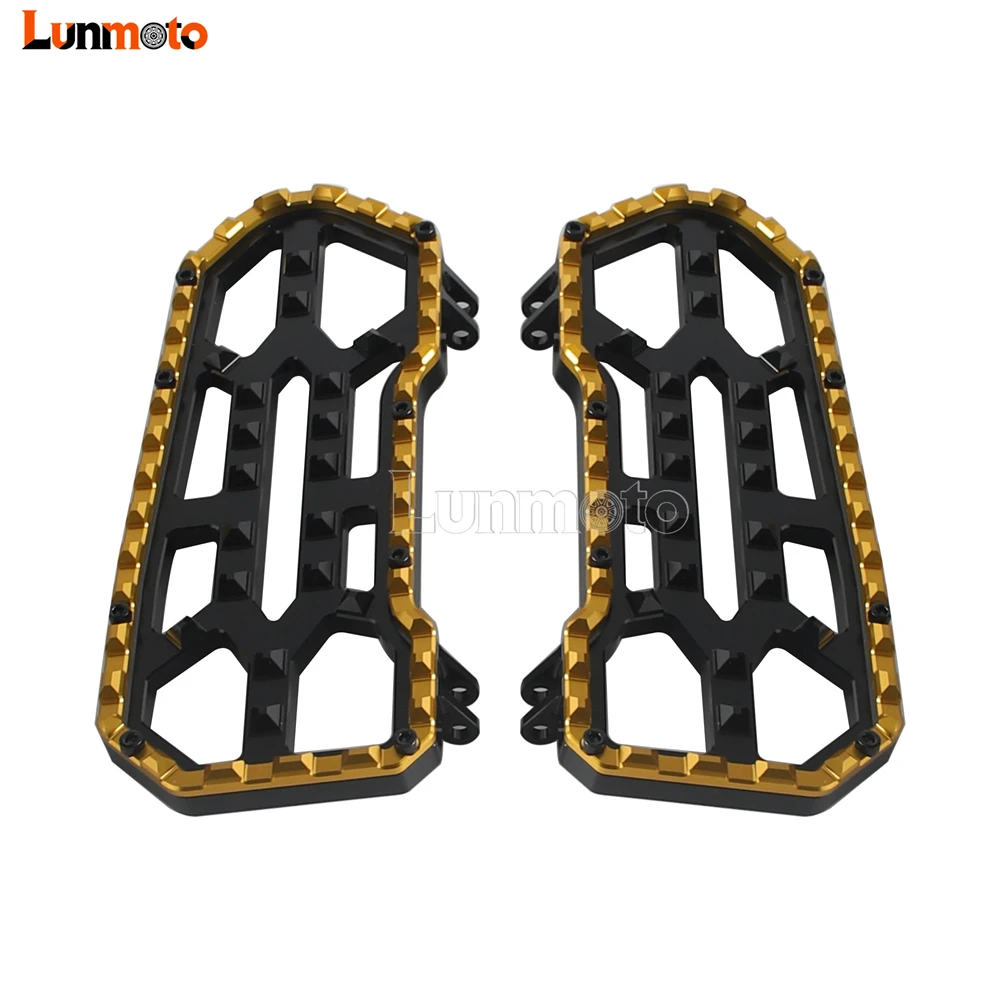 Motorcycle Front Driver Footrest Rear Passenger Floorboards Pedal Brake Shift Lever Arm Linkage Rod Set For Harley Touring 14-Up
