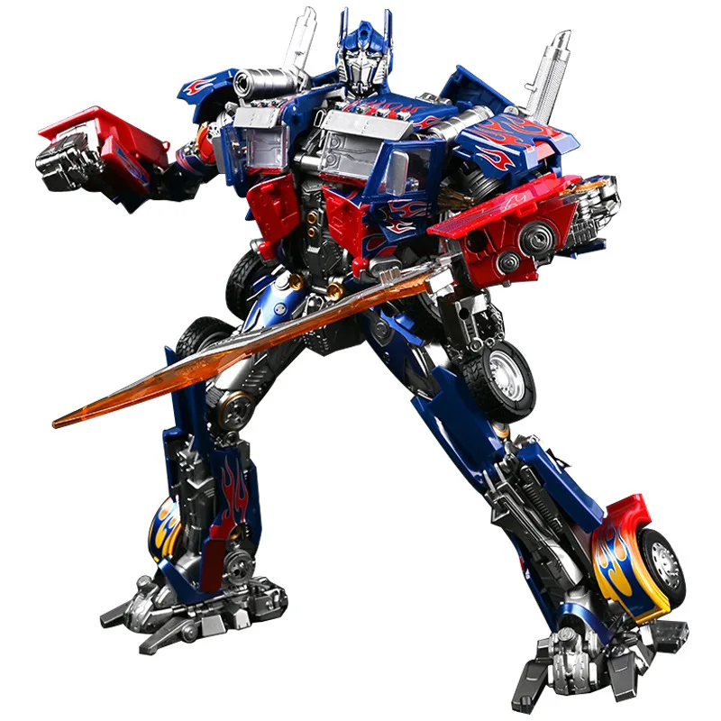 Transformers Optimus Prime 30CM LS03F LS03 aleación modelo hecho a mano colección clásica juguete regalo