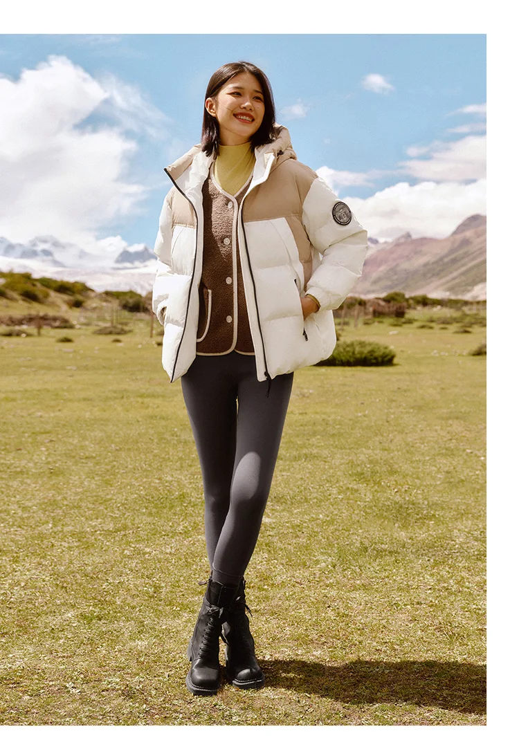 Semir Down Jacket Women 2026 New Winter Three-Resistant Outerwear Warm Versatile Fashion Winter Clothing