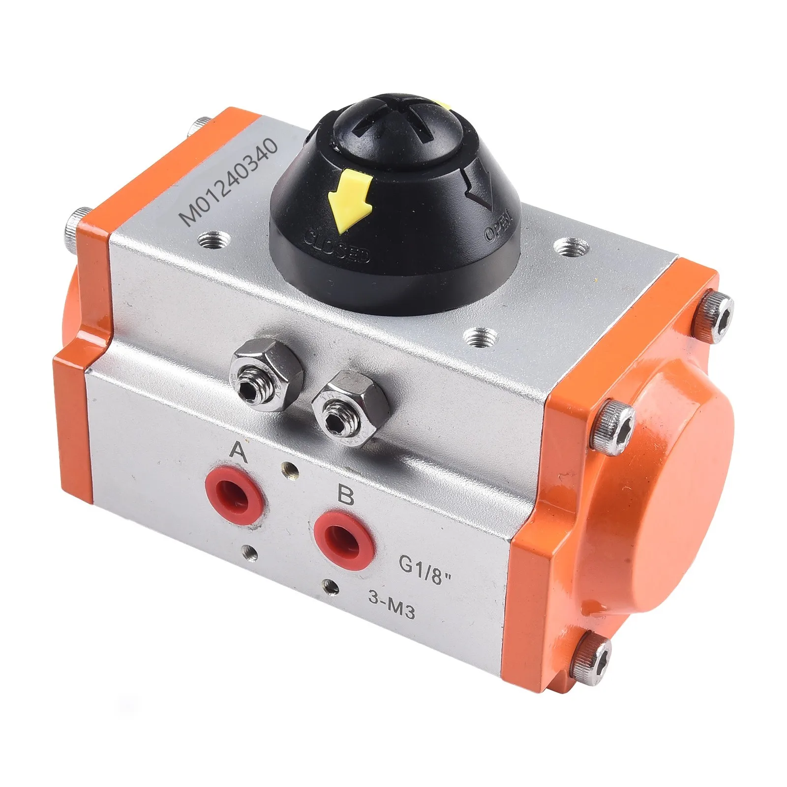 1XAT/GT Pneumatic Actuator 90° Rotating Double Acting Pneumatic Ball Valve For Butterfly Valves Three-way Pneumatic Parts