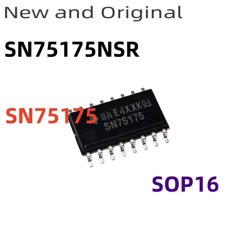 

SN75175NSR SN75175 SOP16 QUADRUPLE DIFFERENTIAL LINE RECEIVERS
