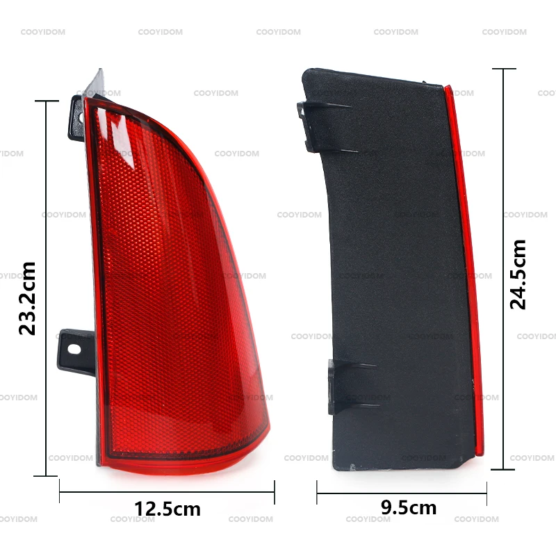 Car Tail Light For Mercedes Vito W639 2003-2010 Rear Bumper Brake Light Taillight Upper Triangle Light Small light A6398201964