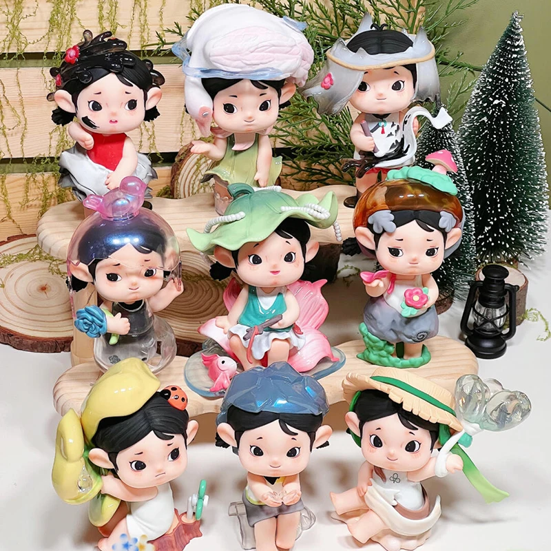 

Yancy Прогулка в саду, серия слепая коробка, загадочная коробка, фигурка-сюрприз, милые экшн-фигурки аниме, игрушки, подарок на день рождения