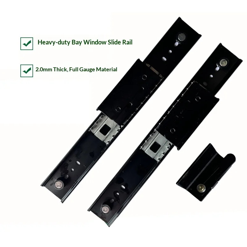 

Thickened Bay Window Slide Rail Desk Coffee Table Top Telescopic Slide Rail Anti Derailment Design Bottom Mounted Slide Rail