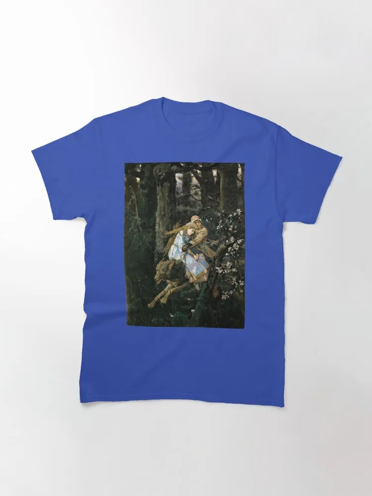 Ivan Tsarevich riding the Gray Wolf - Viktor Vasnetsov Classic T-Shirt