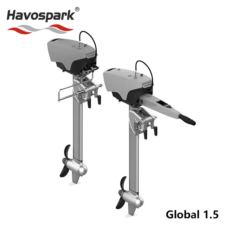Havospark 1.5kW Marine Thrusters G1.5 Electric Boat Thruster Outboard Motor Sailing Power 1200Wh Battery Kayaks SUP Small Boats