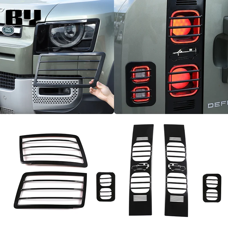 

Автомобильная фара, задний фонарь, сигнальная лампа, защитная крышка для Land Rover Defender 110 2020-2024, аксессуары