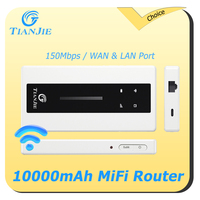 TIANJIE MF710 4G WiFi Router 300Mbps Cat4 Wireless Router WAN&LAN Network Port Mobile Hotspot in Pocket 4G Portable WiFi Dongle
