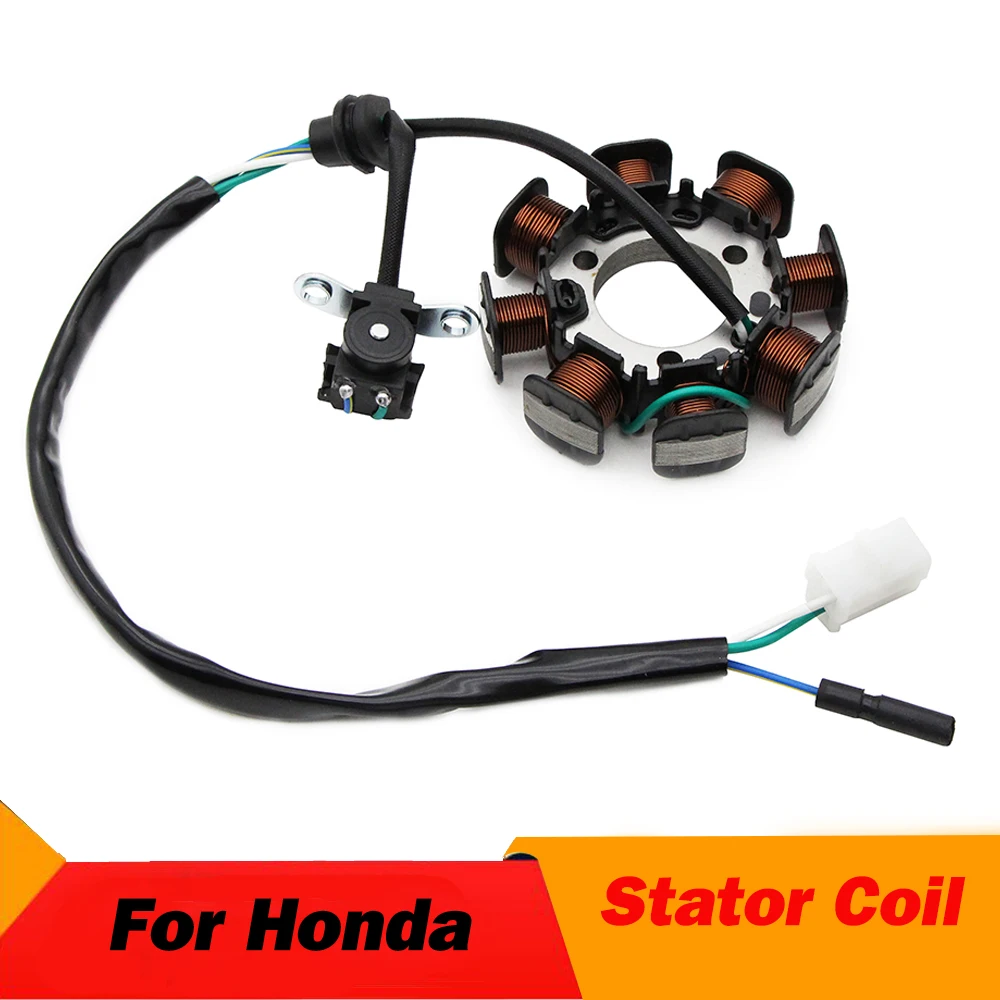 

Stator Coil For Honda 31120-KPT-A01 CRF150F 2006 2007 2008 2009 2010 2011 2012-2017 Motorcycle Generator Magneto Stator Coil