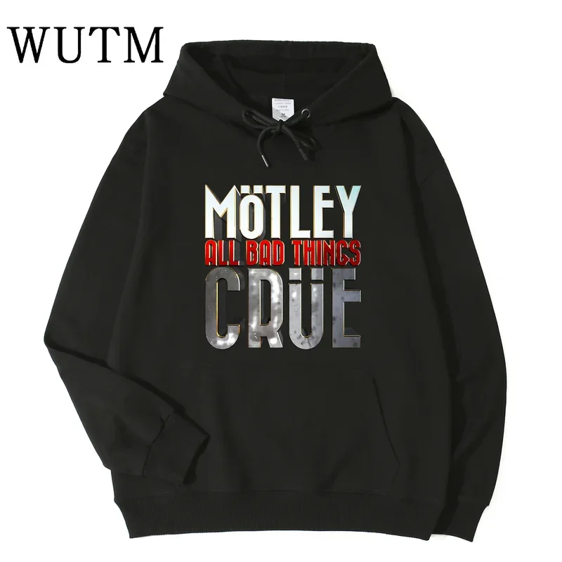 Bluza z kapturem Motley Band Crue Unisex Mężczyźni Kobiety Długi rękaw N09