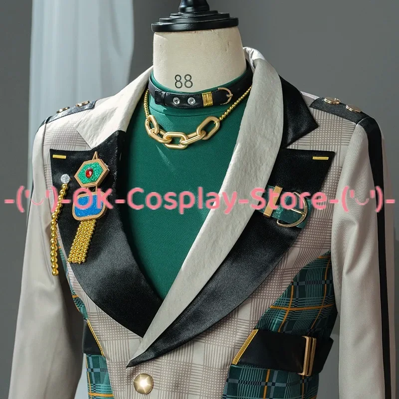 Game Ensemble Stars Hasumi Keio Cosplay Traje, Roupas Anime, Fancy Party Suit, Uniformes De Carnaval De Halloween, Custom Made