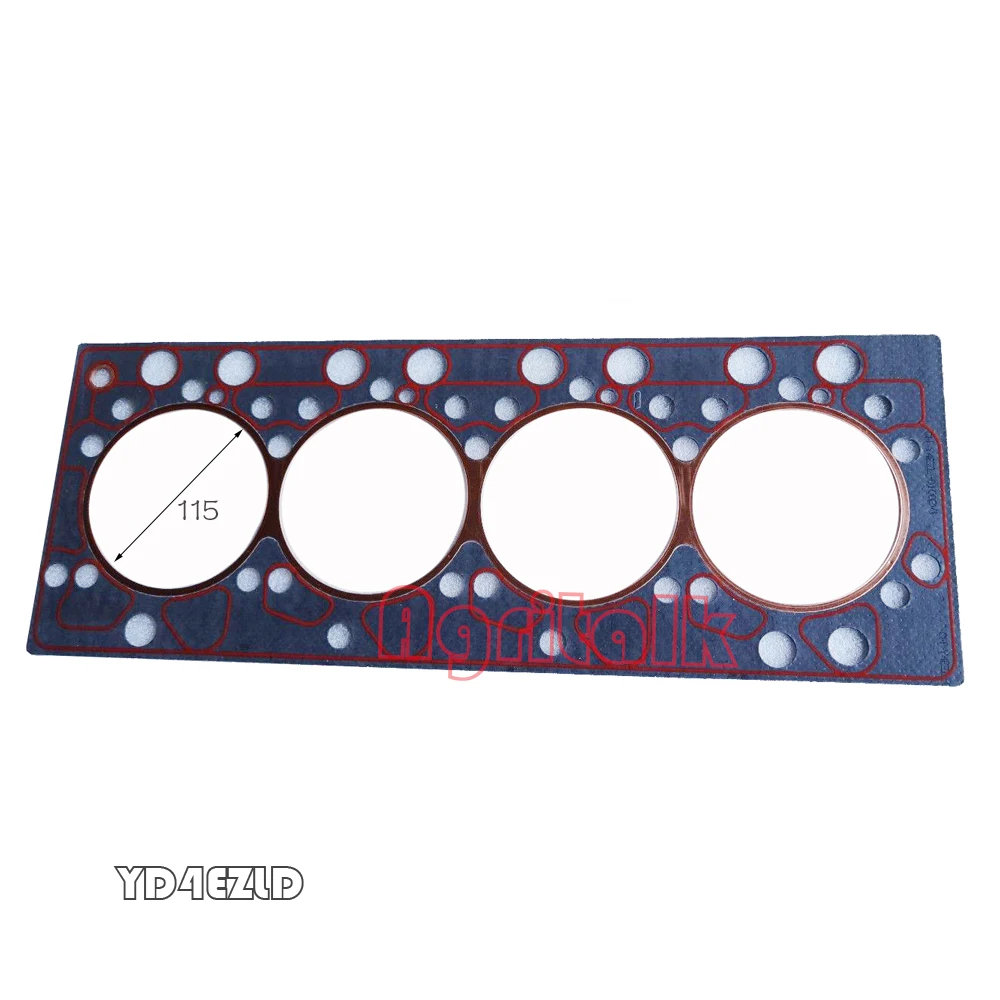 YD4100-01002 .. Head gasket for Yangdong YD4GZLD / YD4EZLD / YSD490 / Y495GP / YD4100 / Y4100Q / Y4102T / Y4102D / Y4105D