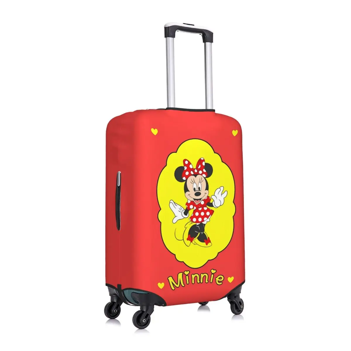 Mickey Minnie Mouse Cute Suitcase Cover Mickey Mouse Animal Cartoon Travel Holiday Practical Luggage Accesories Protector