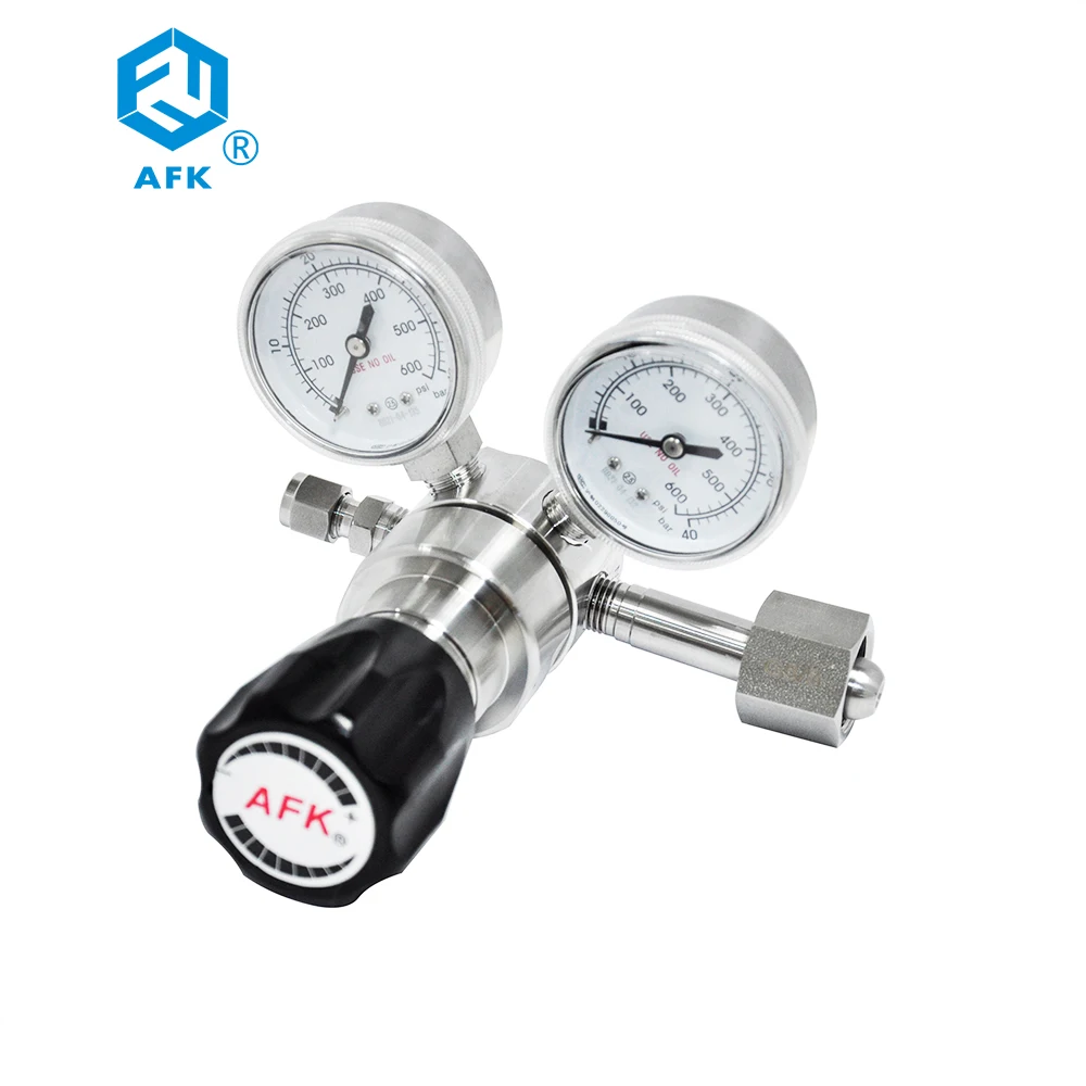 AFK R11 Stainless Steel High Quality Air Oxy   gen Gas Pressure Regulator Factory Manufacturers